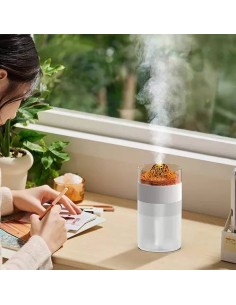 Humidificateur et Veilleuse LED Multicolore